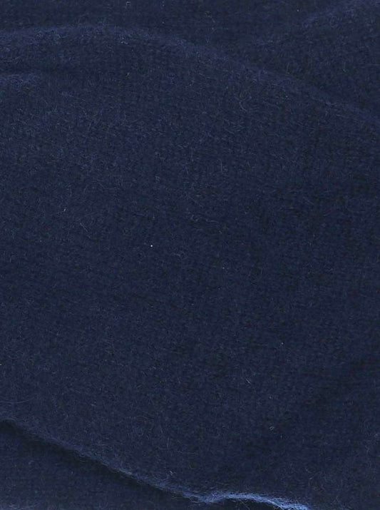💕 Zwillingsherz Stirnband 100 % Cashmere "Knoten" Kaschmir Navy