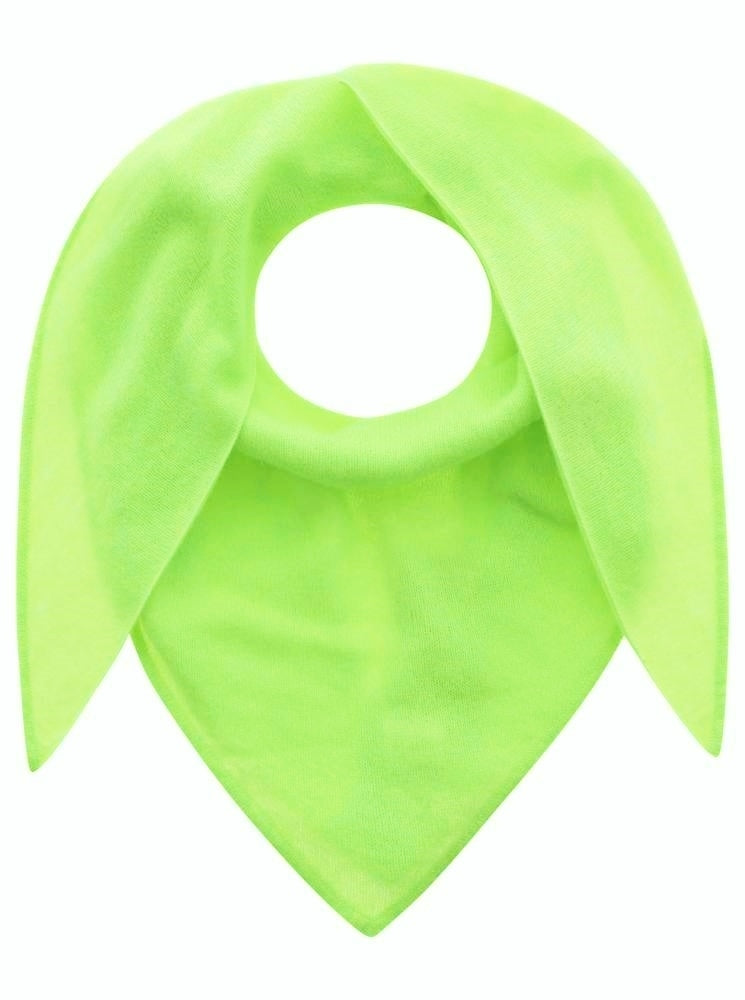 💕 Zwillingsherz Dreieckstuch "Pastell" Kaschmir Lime