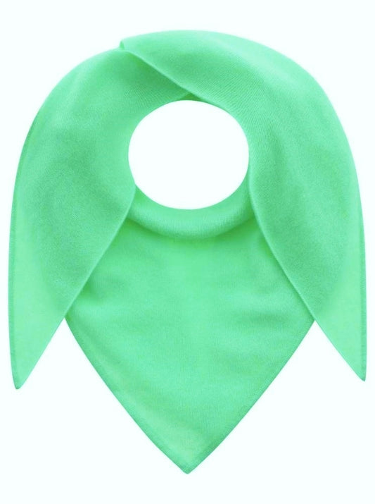 💕 Zwillingsherz Dreieckstuch "Pastell" Kaschmir Mint