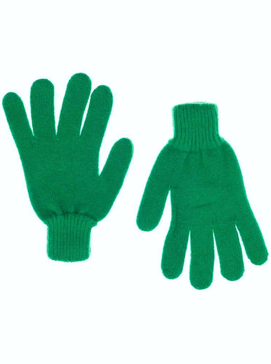 💕 Zwillingsherz Handschuhe 100 % Kaschmir Cashmere Grün