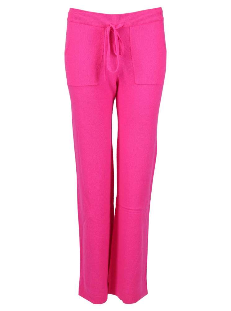 💕Zwillingsherz Jogger Hose "Uni" Pants 100 % Cashmere Neonpink