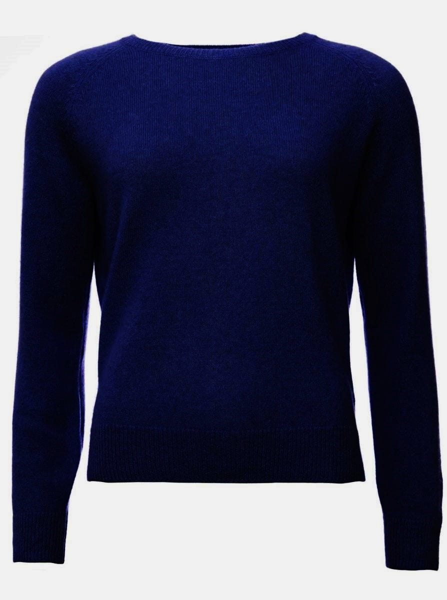 💕 Zwillingsherz Pullover Pulli "Blogger Style" 100 % Kaschmir Cashmere Marine
