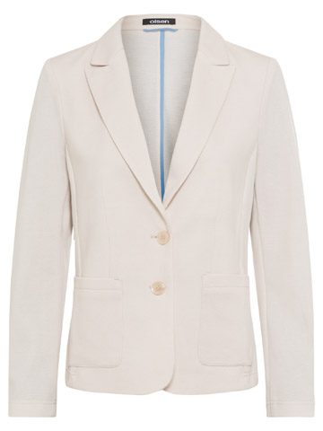 Olsen Blazer mit zwei Knöpfen 15001367 Canvas Beige