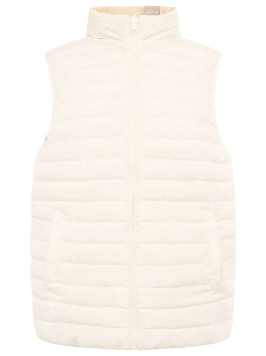 💕 Zwillingsherz Wendeweste "Classic" Kurz Weste Weiß Beige