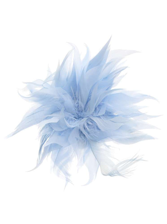 Brosche "Tropical" Hellblau