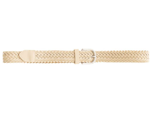 Gürtel "Flechtlook" Hellbeige