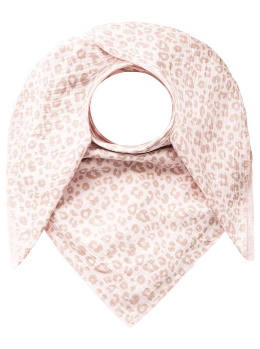 💕 Zwillingsherz Dreieckstuch "Leo & Colors" Musselin Viereck Rosa