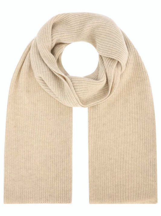 KKS Studios Schal "Boston" Herren Cashmere Wolle Kaschmir Beige