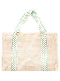 💕 Zwillingsherz Tasche Shopper "Summer" Creme Grün