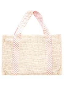 💕 Zwillingsherz Tasche Shopper "Summer" Creme Rosa