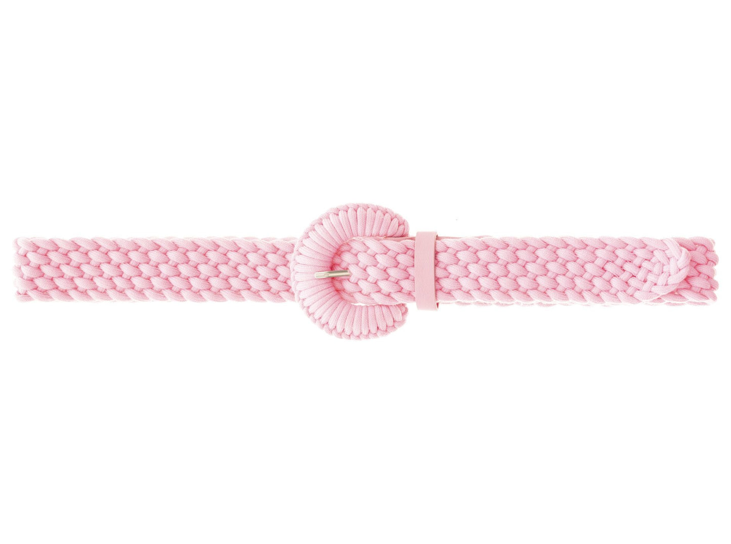 Gürtel Stoffgürtel "Sommer" geflochten Rosa