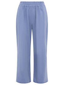 💕 Zwillingsherz Hose "Stretch & Basic" Baumwolle Jeansblau