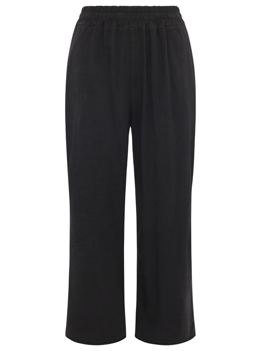 💕 Zwillingsherz Hose "Stretch & Basic" Baumwolle Schwarz