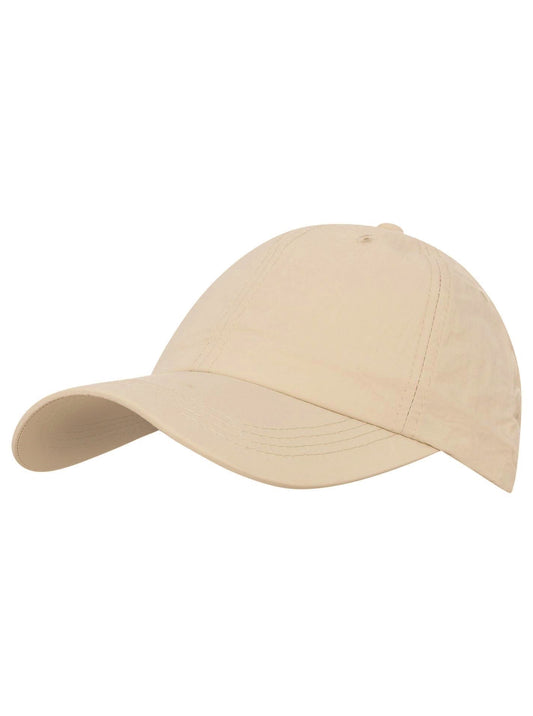💕 Zwillingsherz Cap "Uni" 100 % Baumwolle Beige