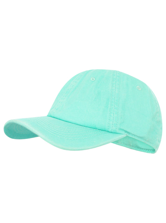 💕 Zwillingsherz Cap "Uni" 100 % Baumwolle Mint
