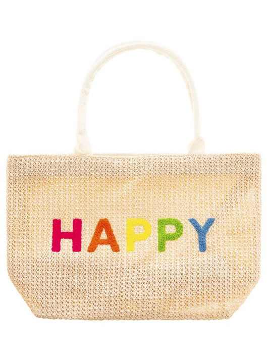 💕 Zwillingsherz Tasche Shopper "Happy" Creme