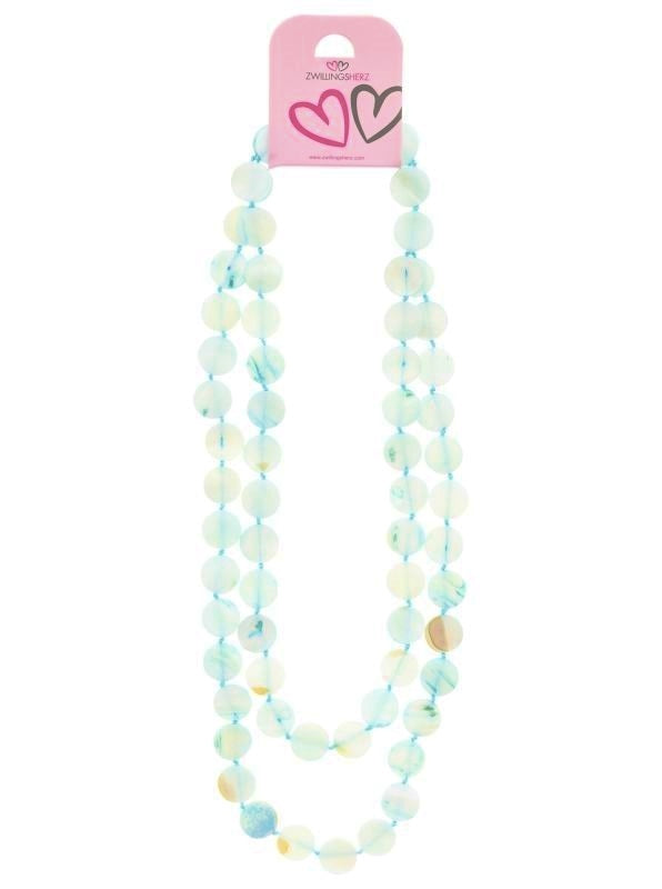 💕 Zwillingsherz Kette "Summerdream" Mint
