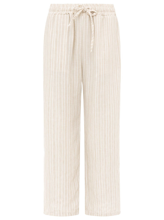 💕 Zwillingsherz Hose "Streifen" Beige