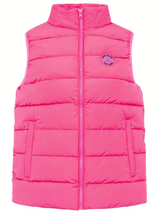 💕 Zwillingsherz Weste "Good Sailing" Kurz Pink