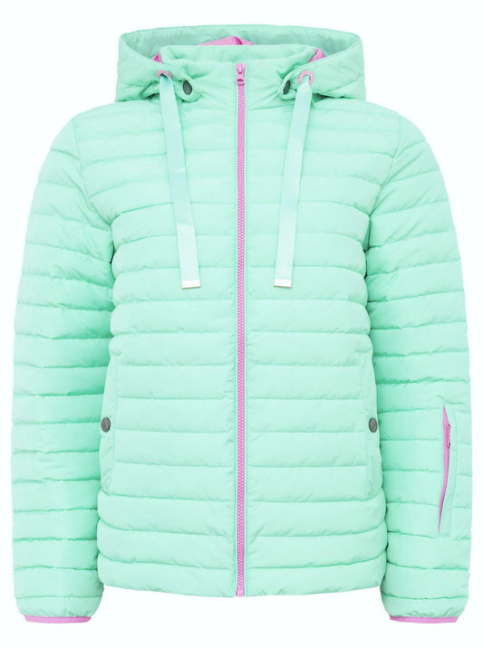 💕 Zwillingsherz Jacke Steppjacke kurz "Sofia" Mint