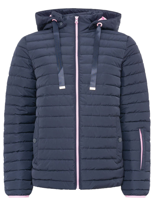 💕 Zwillingsherz Jacke Steppjacke kurz "Sofia" Navy