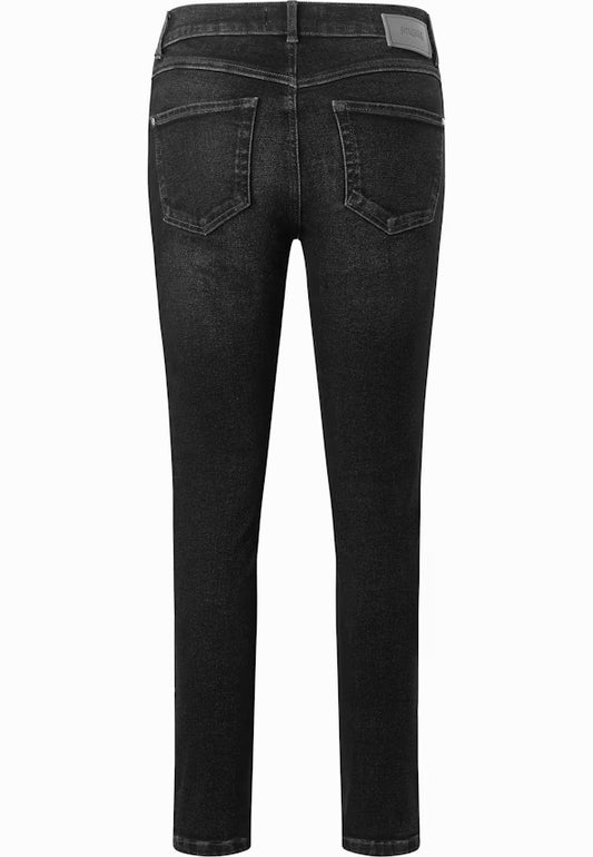 Angels Jeans Ornella  5 Pocket verkürzt Seam Black used