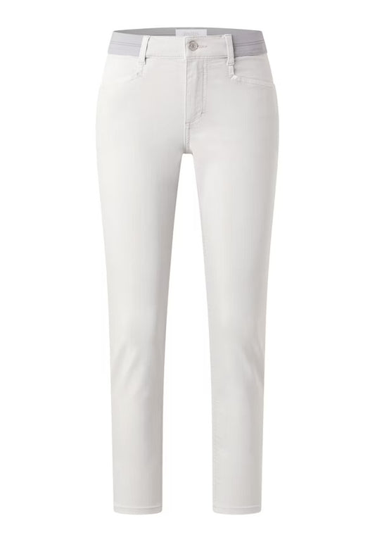 Angels Jeans Ornella Sportiy mit Stretch 5 Pocket verkürzt Summer Grey used
