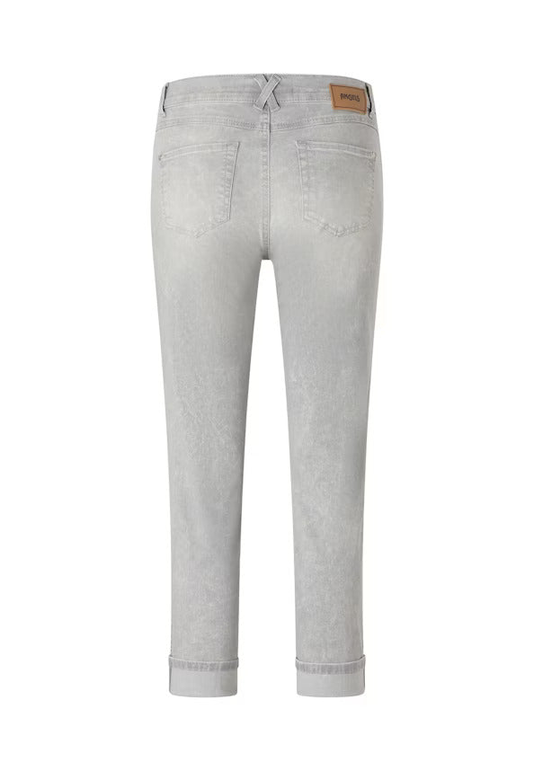 Angels Jeans Darleen Cropped TU Weiß 30" Normallänge Light Grey Random Used