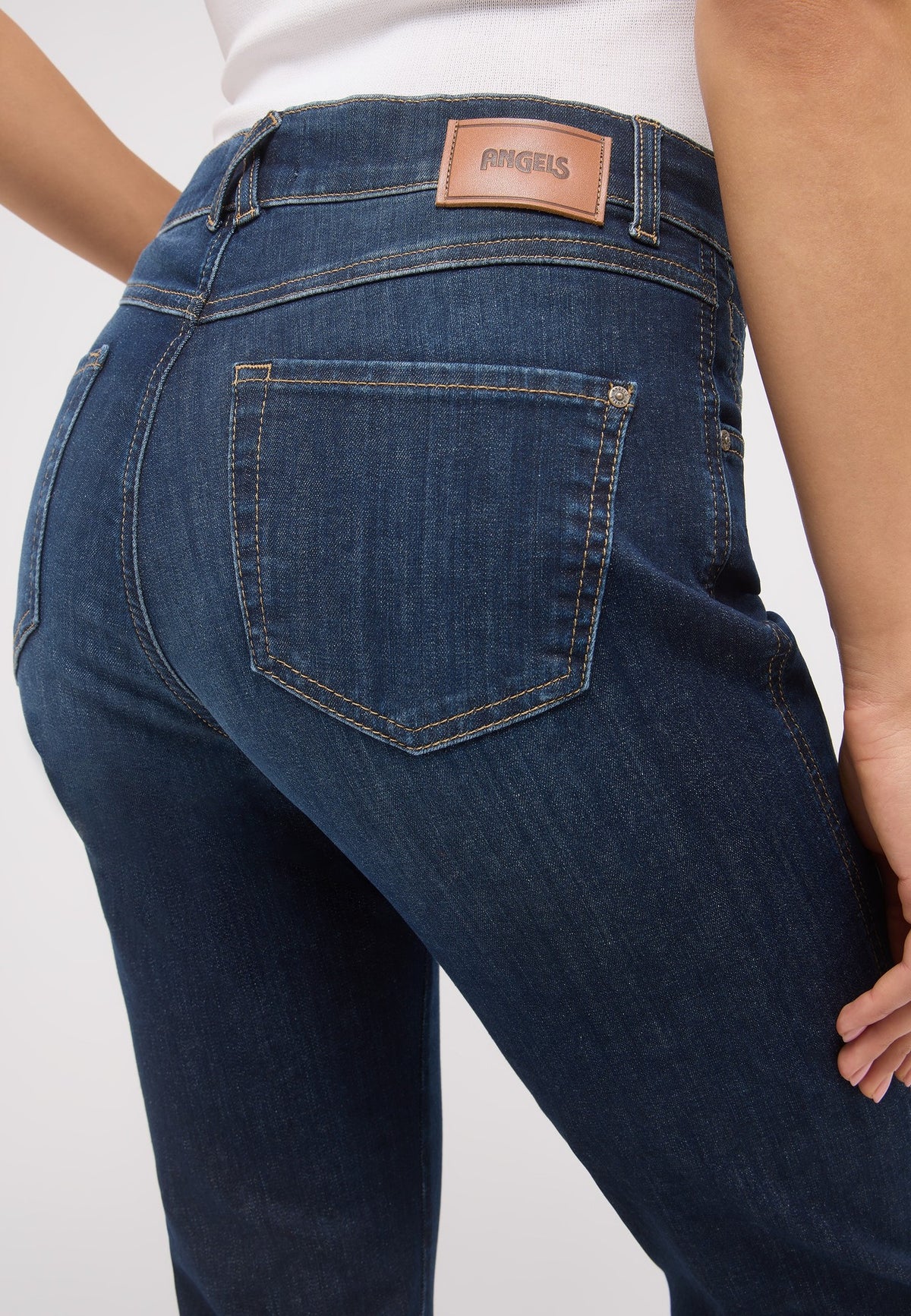 Angels Jeans Darleen Turn up 3468109 - 3158 - dark indigo used