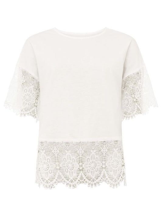 💕 Zwillingsherz Shirt "Lochstick" Weiß