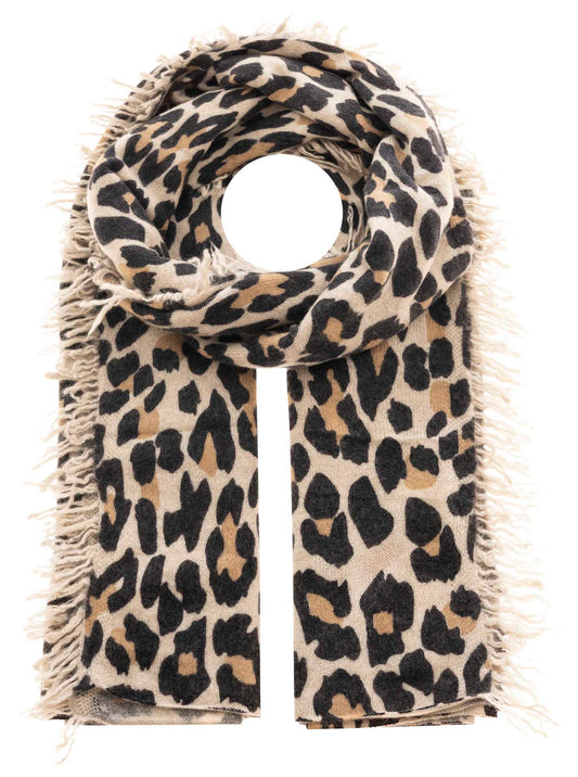💕 Zwillingsherz XXL Fransenschal  "Leo Strandpink" 100 % Cashmere Schal Stola Kaschmir Hellbeige