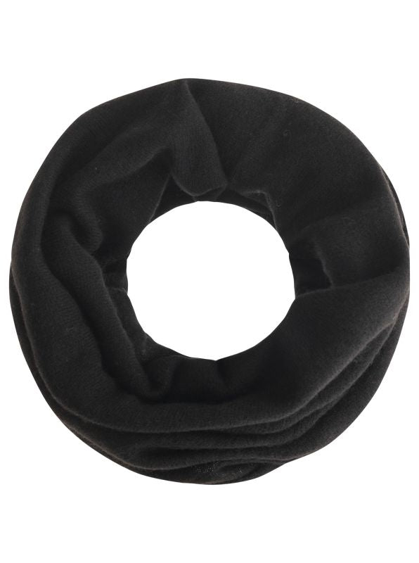 💕 Zwillingsherz Loop 100 % Cashmere "Uni" Kaschmir Schwarz