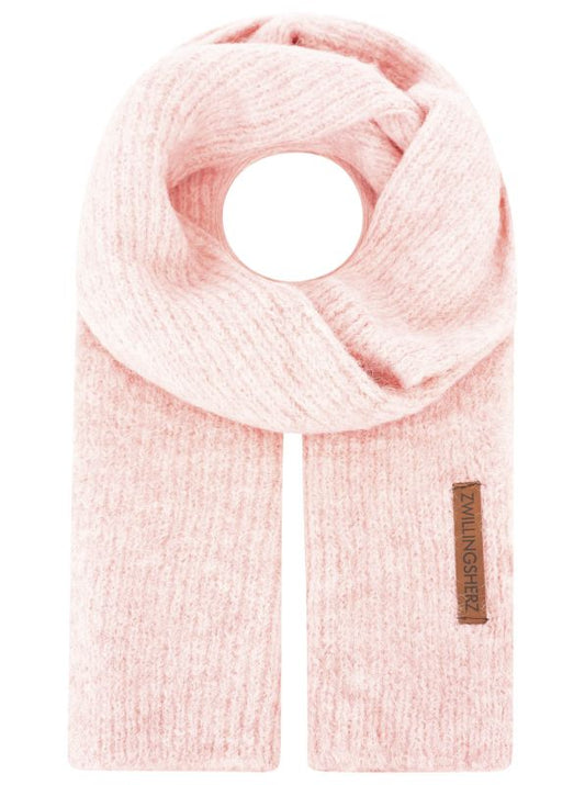 💕 Zwillingsherz Schal Kuschelschal "Rippe & Patch"