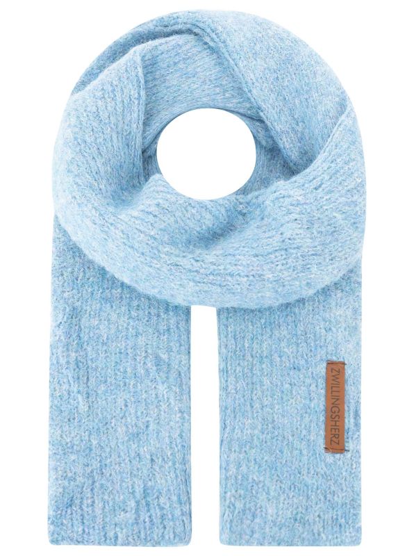 💕 Zwillingsherz Schal Kuschelschal "Rippe & Patch" Herren