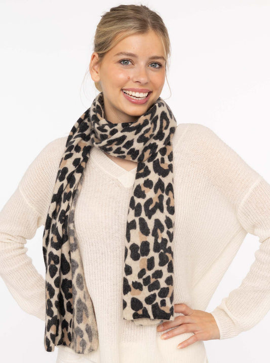 💕 Zwillingsherz Schal 100 % Cashmere "Classic Leo" Kaschmir Beige