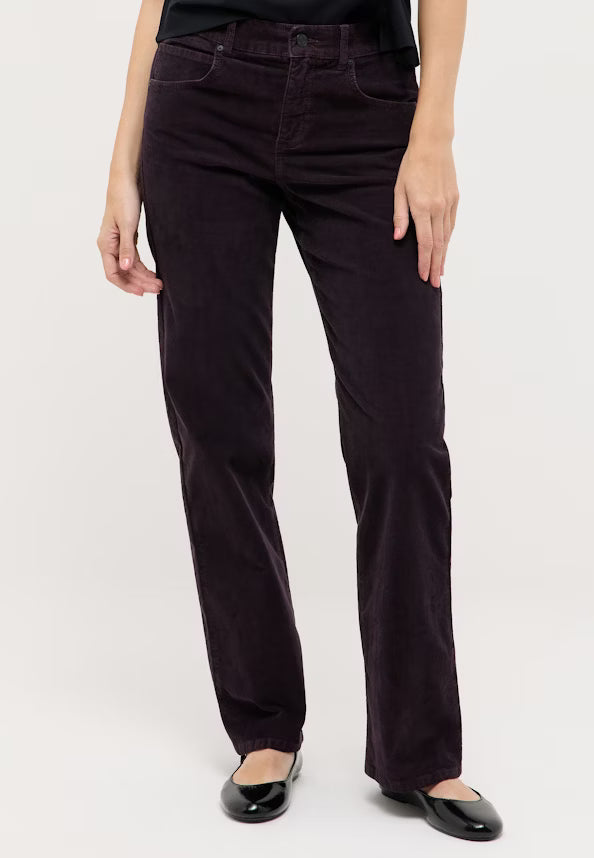 Angels Hose Lara Cord Deep Wine Used