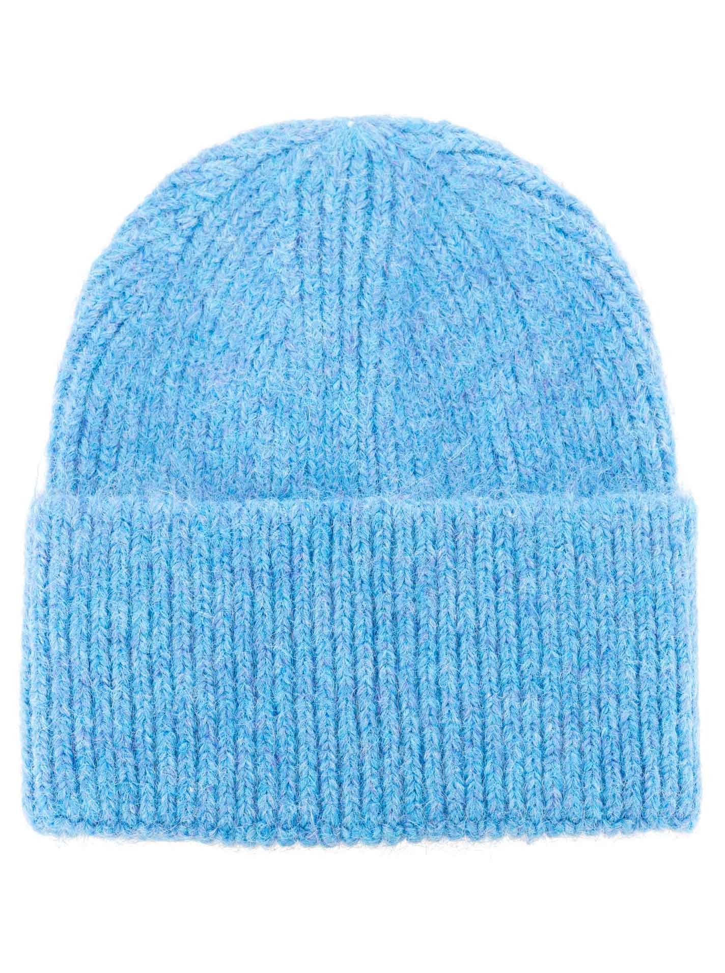 💕 Zwillingsherz Mütze "No Patch" Blau