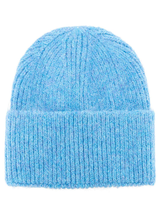 💕 Zwillingsherz Mütze "No Patch" Blau