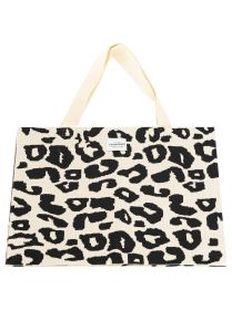💕 Zwillingsherz XXL Shopper "Leo" Tasche Schwarz