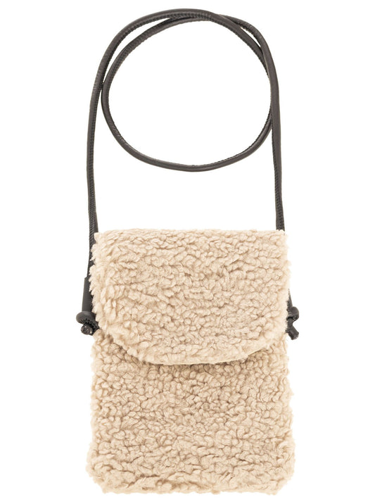 💕 Zwillingsherz Handytasche "Teddy" Beige