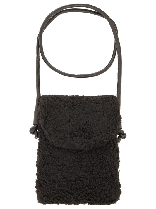 💕 Zwillingsherz Handytasche "Teddy" Schwarz