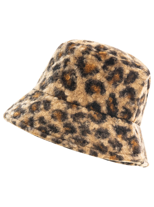 💕 Zwillingsherz Bucket Hat "Leo" Hut Beige