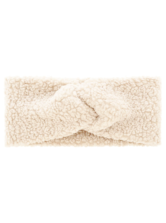 💕 Zwillingsherz Stirnband "Teddy" Creme