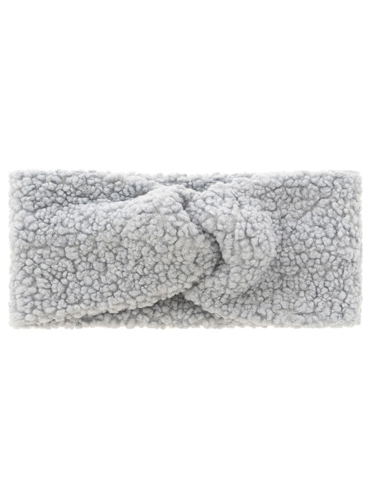 💕 Zwillingsherz Stirnband "Teddy" Grau