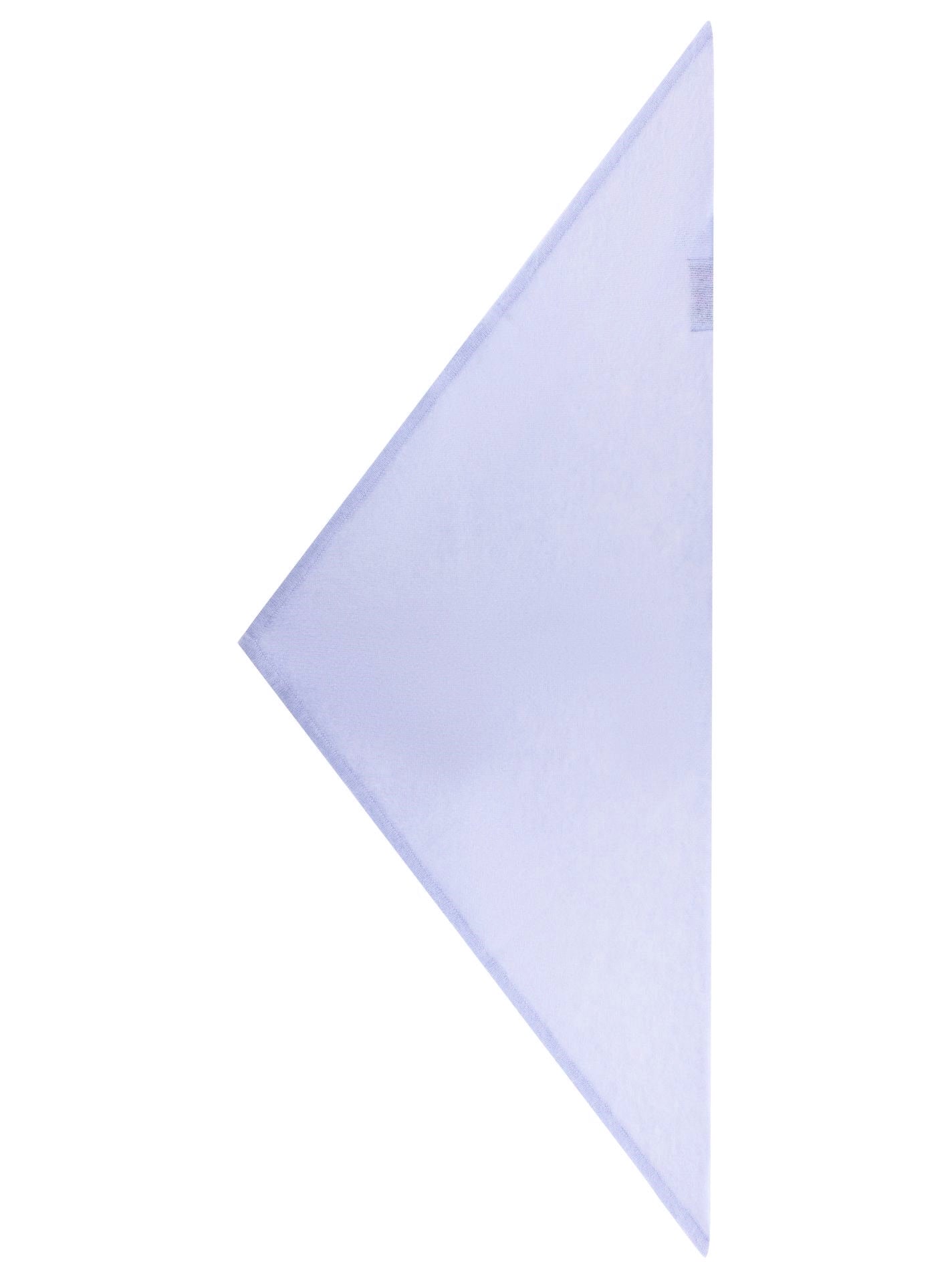 💕 Zwillingsherz Halstuch "100 % gebürstetes Kaschmir" Mittelblau