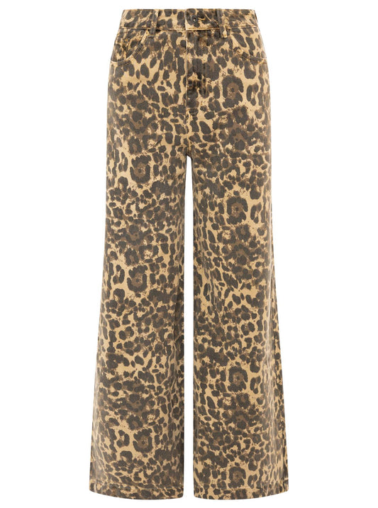 💕 Zwillingsherz Oversize Jeans "The Leo" Beige