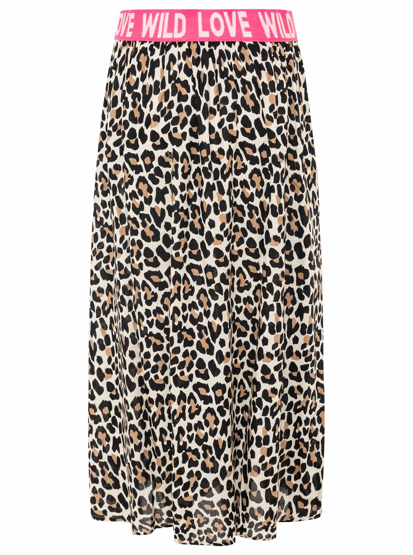 💕 Zwillingsherz Rock "Classic Leo" 100 % Viskose Beige