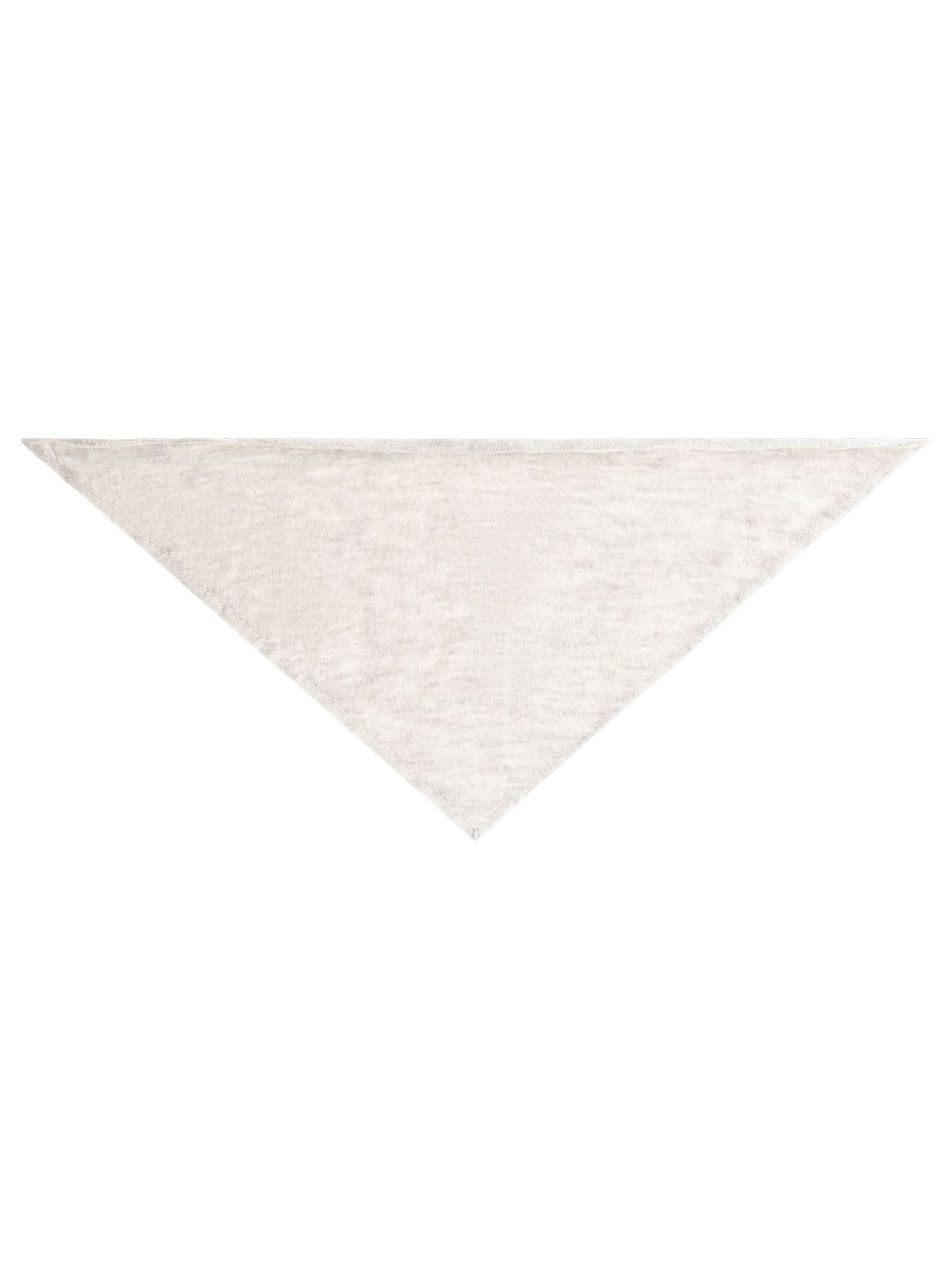 💕 Zwillingsherz Halstuch "Uni" Hellgrau