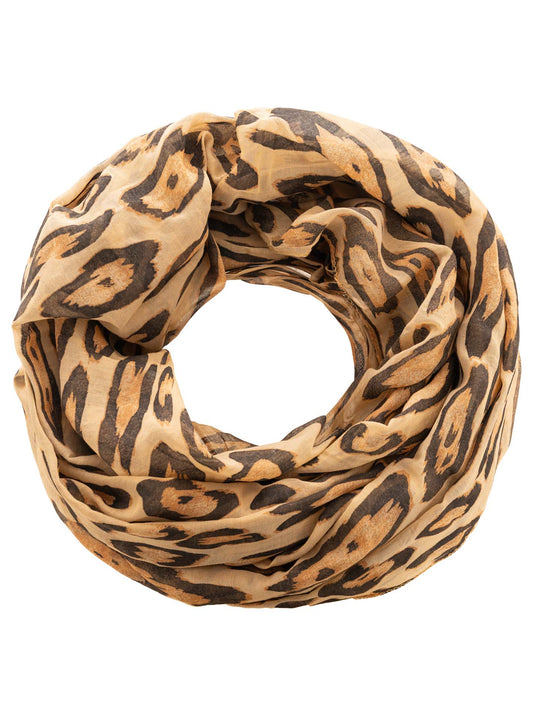 Loop Tuch "Leo Style" Camel