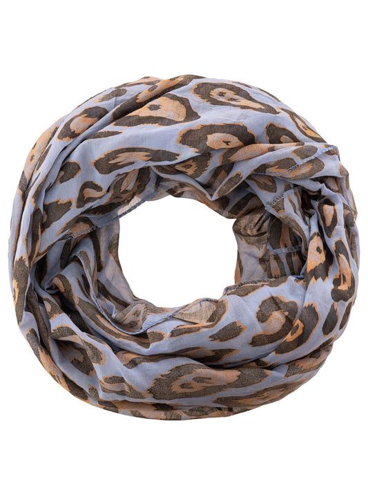Loop Tuch "Leo Style" Blau